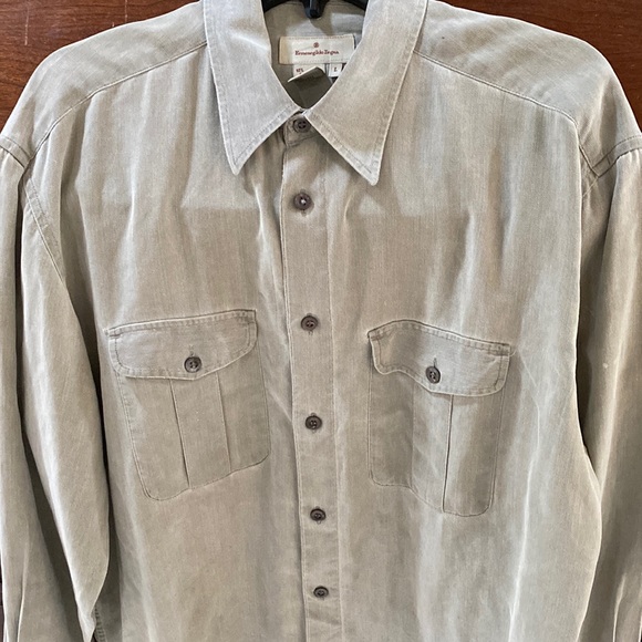 Ermenegildo Zegna button down shirt made in Italy size L - Picture 10 of 16
